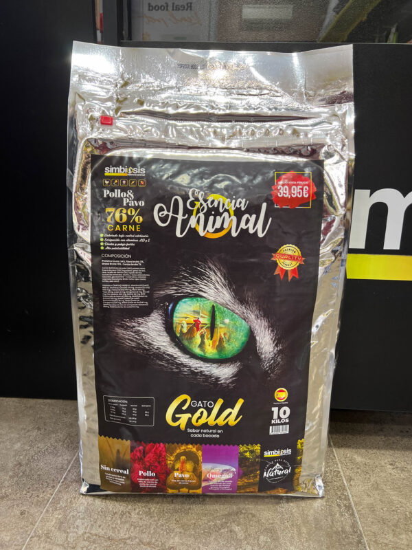 Esencia Animal Gato GOLD Pollo y Pavo 10Kg