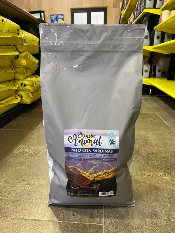 Esencia Animal GATO Pato con Sardinas 5Kg